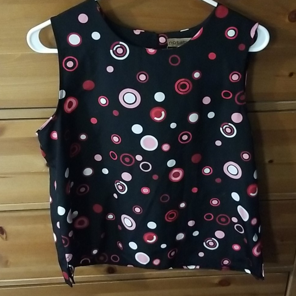 Sleeveless Dress shirt